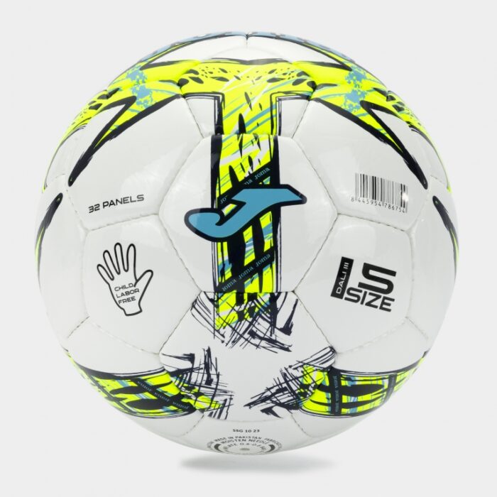 PALLONE CALCIO JOMA (DALI III) 12 PZ. CON RETE PORTAPALLONI - MISURA. 4 - immagine 8